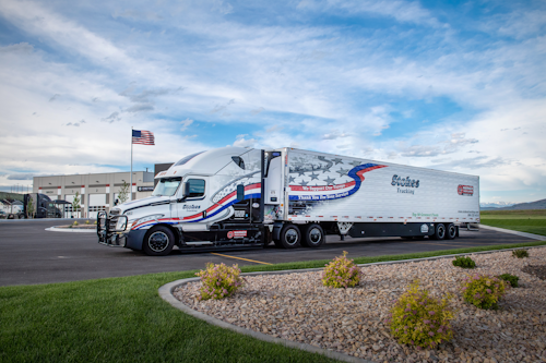 Semi-truck for Stokes Trucking 